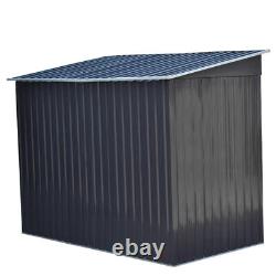 46ft Metal Garden Shed Storage Sheds Heavy Duty Outdoor FREE Base Foundation