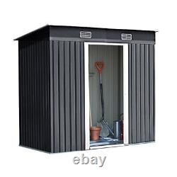 4ft6ft Pent House Garden Shed Outwear Gardening Tools Equipment Organizer Room