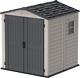 Duramax StoreMate 6 x 6 PLUS Plastic Garden Shed with Floor & Fixed