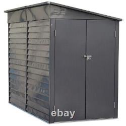 Garden Storage Shelter Bike Shed Log Store Bicycle Tent with Double Doors Housing