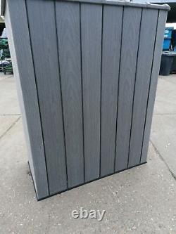 Garden Storage Vertical Storage Cabinet Shed Lifetime 1500L Rough Cut Prebuilt