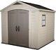 Keter Factor 6 x 6ft Apex Plastic Garden Shed FREE INSTALLATION