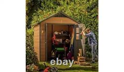 Keter Newton Apex Outdoor Garden Storage Shed 7.5 x 7ft