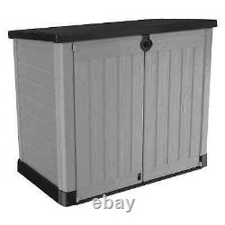 Keter Store It Out Ace Outdoor Garden Storage Shed 1200L Grey D125 ASSEMBLED