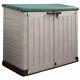 Keter Store-It Out Max Outdoor Plastic Garden Storage Shed GREEN Lid Lockable