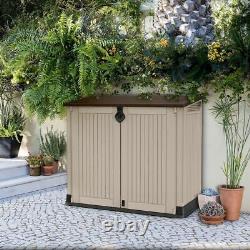 Keter Store It Out Midi Lockable Outdoor Garden Storage Box 880L Max Bin Store
