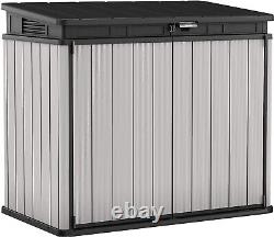 Keter Store It Out Premier XL Outdoor Garden Storage Shed, Grey and Black Best UK