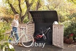Keter Store It Out ULTRA Garden Lockable Storage Bike Shed 177 x 134cm XXL SIZE