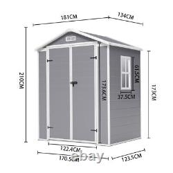 LIFELOOK Garden Storage Cabinet Waterproof Tool Shed XL Size Fast Free Delivery