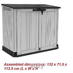 Large Keter Store NOVA Garden Lockable Storage Box XL Shed 2-3 DAYS DELIVERY