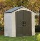 Lifetime Plastic Shed 7ft X 4.5ft Plastic Garden Shed Heavy Duty Plastic Shed