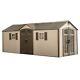 Lifetime Shed Plastic Shed 20ft x 8ft Plastic Garden Shed Heavy Duty