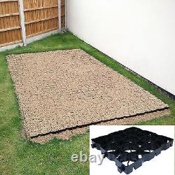 Shed Base ECO Plastic Paver 80 Grids Cabin Greenhouse Paths Parking 10ft x 8ft