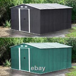 Steel Large Shed 4x6 4x8 10x8 8x8 6x8 12x10ft Tool Cabinet Garden Shed House