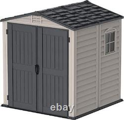 StoreMate 6 x 6 PLUS Plastic Garden Shed with Plastic Floor & Fixed
