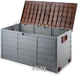XL Large Storage Shed Garden Outside Box Bin Tool Store Lockable